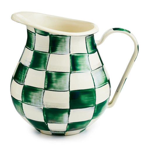 Emerald Check Pitcher (2.84 liters)