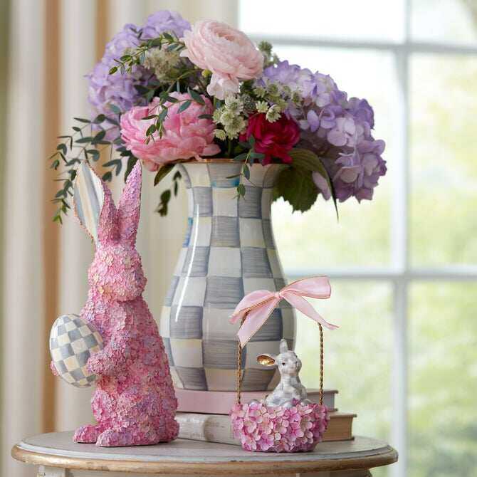 Enamel Tall Vase