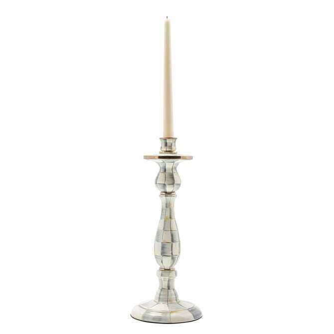Enamel Dinner Candlestick Holder - Set of 4 pcs